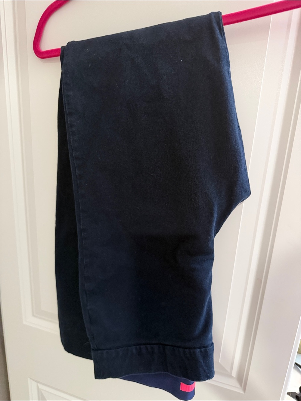 Lilly Pulitzer Slim Straight Pants in Dark Navy